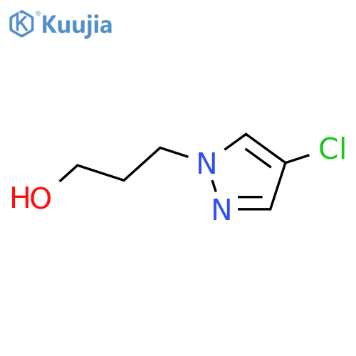 3-(4-Chloro-1H-pyrazol-1-yl)propan-1-ol structure