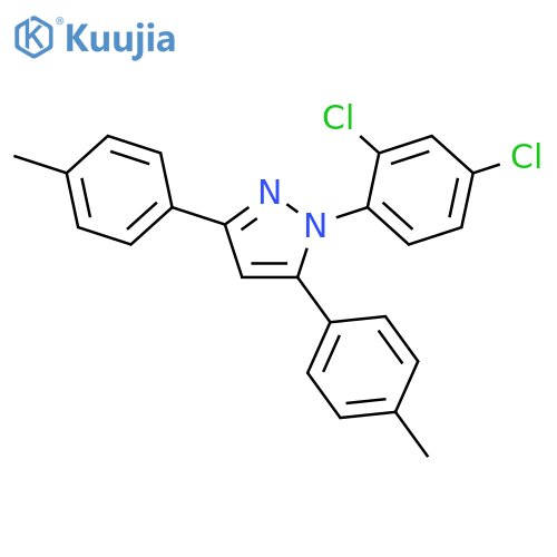 1-(2,4-Dichloro-phenyl)-3,5-di-p-tolyl-1H-pyrazole structure