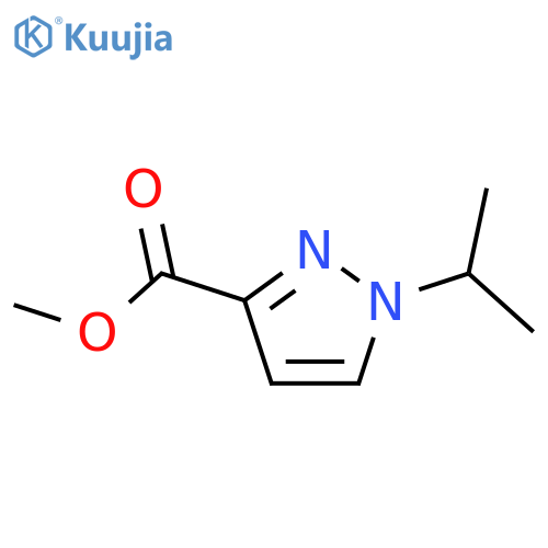 methyl 1-isopropyl-1H-pyrazole-3-carboxylate structure
