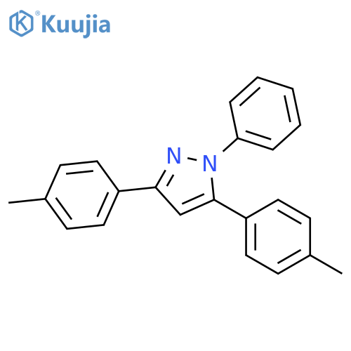 1-Phenyl-3,5-di-p-tolyl-1H-pyrazole structure