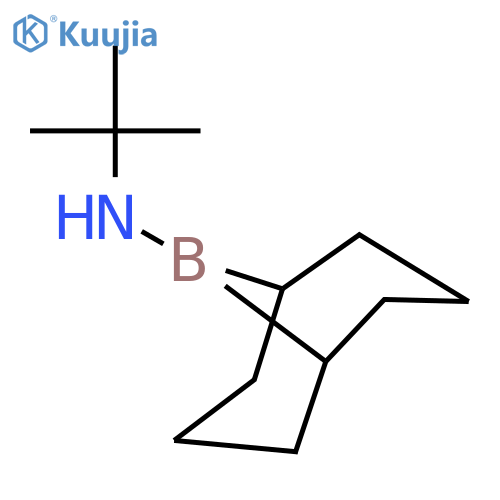 Amidogen, 9-borabicyclo[3.3.1]non-9-yl(1,1-dimethylethyl)- structure