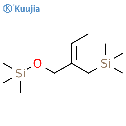 Silane, trimethyl[[2-[(trimethylsilyl)methyl]-2-butenyl]oxy]-, (Z)- (9CI) structure