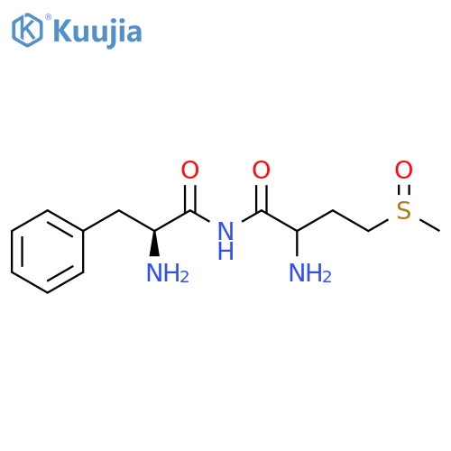 Butanamide, L-phenylalanyl-4-(methylsulfinyl)-L-2-amino- (9CI) structure