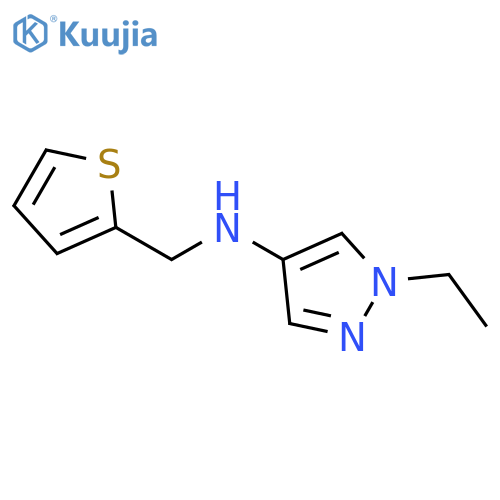 1-ethyl-N-(thiophen-2-yl)methyl-1H-pyrazol-4-amine structure