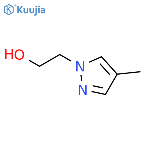 2-(4-Methyl-1H-pyrazol-1-yl)ethanol structure