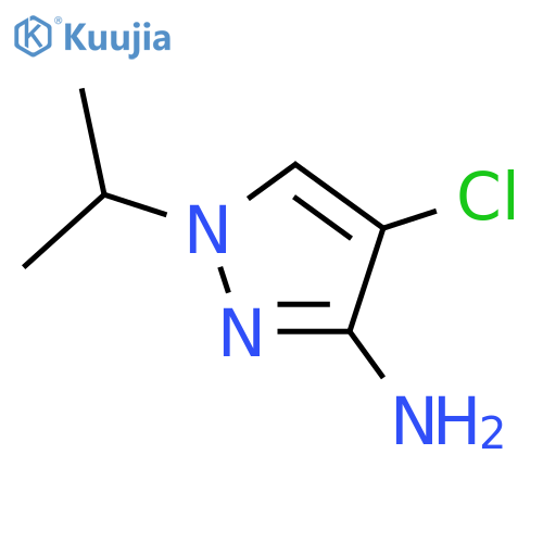 4-chloro-1-isopropyl-1H-pyrazol-3-amine structure