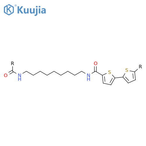 POLY([2,2'-BITHIOPHENE]-5,5'-DIYLCARBONYLIMINO-1,9-NONANEDIYLIMINOCARBONYL) structure