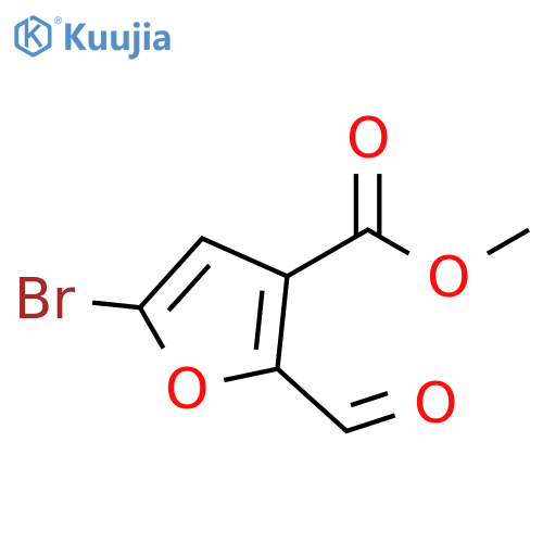 methyl 5-bromo-2-formylfuran-3-carboxylate structure