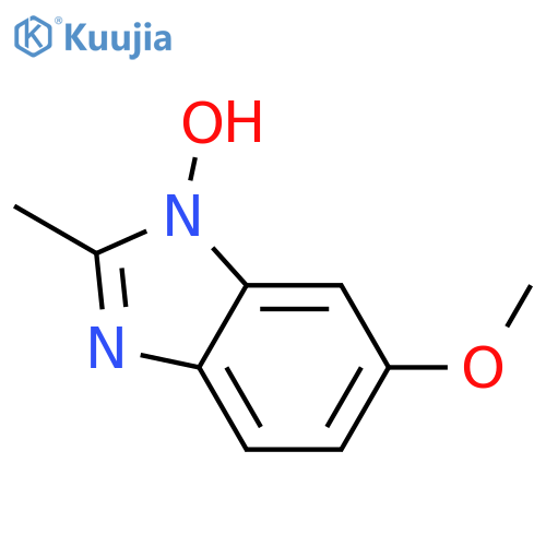 1H-Benzimidazole,1-hydroxy-6-methoxy-2-methyl- structure