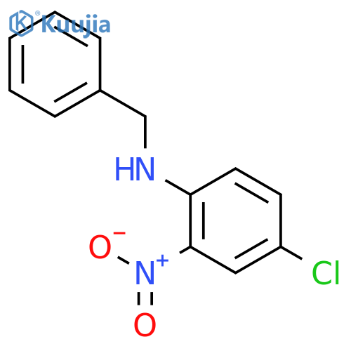 N-benzyl-4-chloro-2-nitroaniline structure