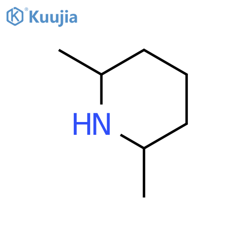 (2S,6S)-2,6-dimethylpiperidine, trans structure