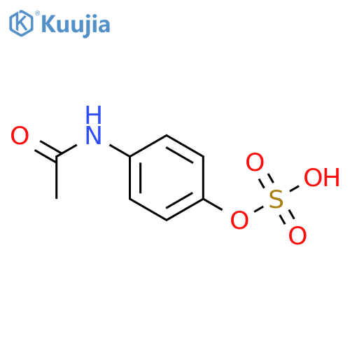 Acetamide,N-[4-(sulfooxy)phenyl]- structure