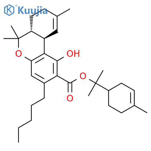 alpha-terpenyl Delta9-tetrahydrocannabinolate structure