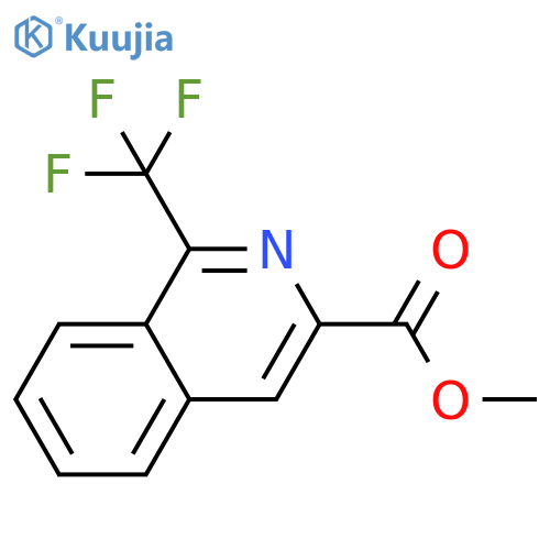 Methyl 1-(trifluoromethyl)isoquinoline-3-carboxylate structure