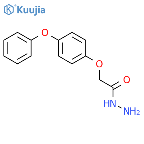 Acetic acid, (4-phenoxyphenoxy)-, hydrazide structure