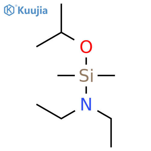 Silanamine, N,N-diethyl-1,1-dimethyl-1-(1-methylethoxy)- structure