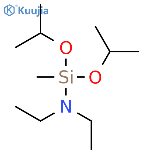 SILANAMINE, N,N-DIETHYL-1-METHYL-1,1-BIS(1-METHYLETHOXY)- structure