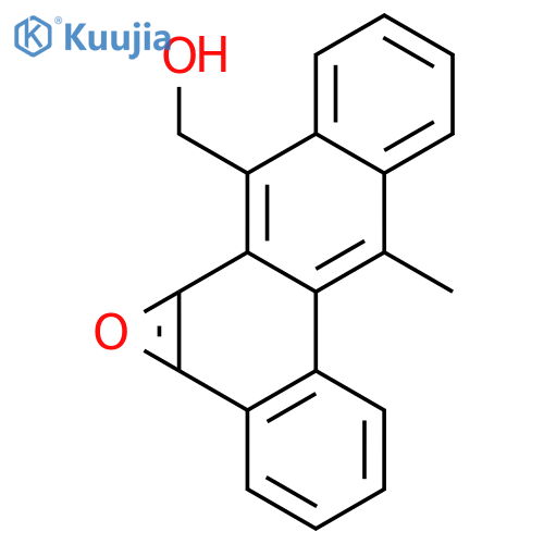 Benz[a]anthra[5,6-b]oxirene-11-methanol,6-methyl- structure