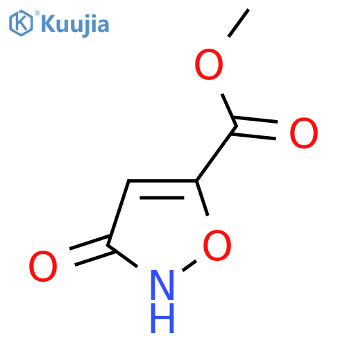 Methyl 3-hydroxyisoxazole-5-carboxylate structure