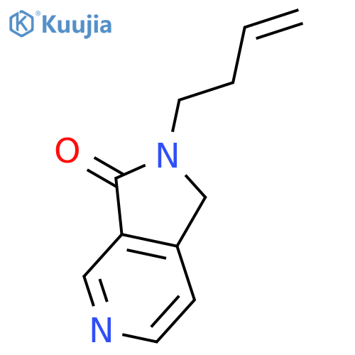 2-(3-buten-1-yl)-1,2-dihydro-3H-Pyrrolo[3,4-c]pyridin-3-one structure