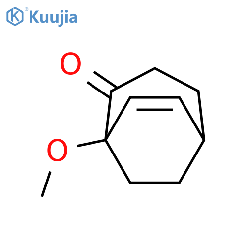 Bicyclo[3.2.2]non-6-en-2-one, 1-methoxy- structure