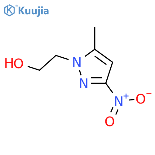 2-(5-methyl-3-nitro-1H-pyrazol-1-yl)ethan-1-ol structure