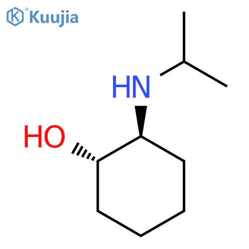 (1S,2S)-2-(Propan-2-yl)aminocyclohexan-1-ol structure