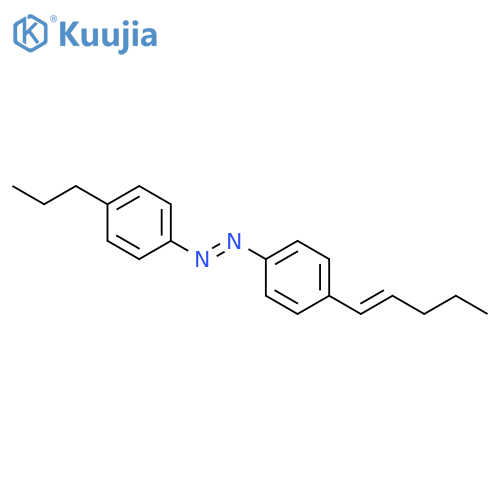 Diazene, [4-(1-pentenyl)phenyl](4-propylphenyl)- structure