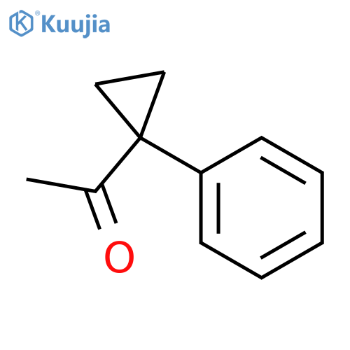 1-(1-phenylcyclopropyl)ethan-1-one structure