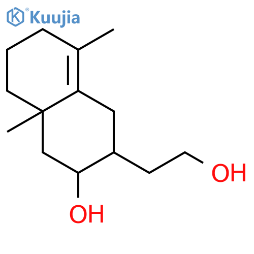 2-Naphthaleneethanol,1,2b,3,4,4a,5,6,7-octahydro-3a-hydroxy-4aa,8-dimethyl- (7CI,8CI) structure