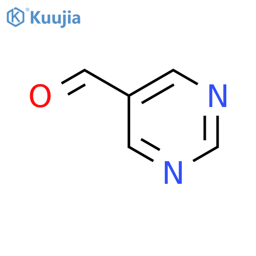 Pyrimidine-5-carbaldehyde structure