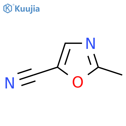 2-Methyloxazole-5-carbonitrile structure