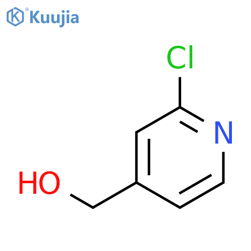 (2-Chloro-4-pyridinyl)methanol structure