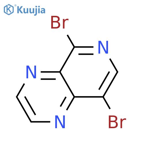 5,8-dibromopyrido3,4-bpyrazine structure