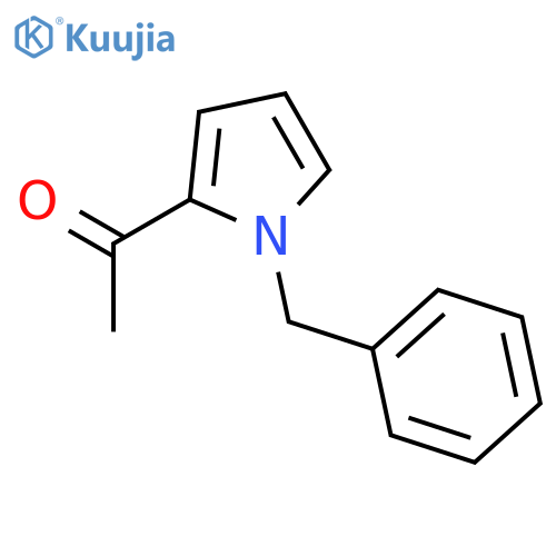 Ethanone, 1-[1-(phenylmethyl)-1H-pyrrol-2-yl]- structure