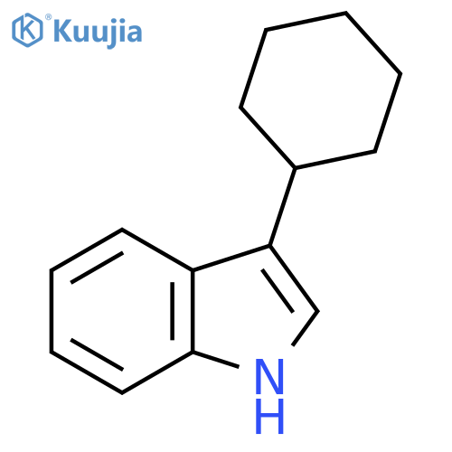 3-Cyclohexyl-1H-indole structure