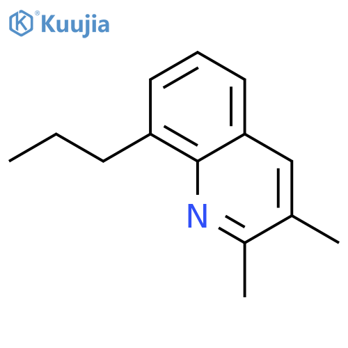 2,3-Dimethyl-8-propyl-chinolin structure