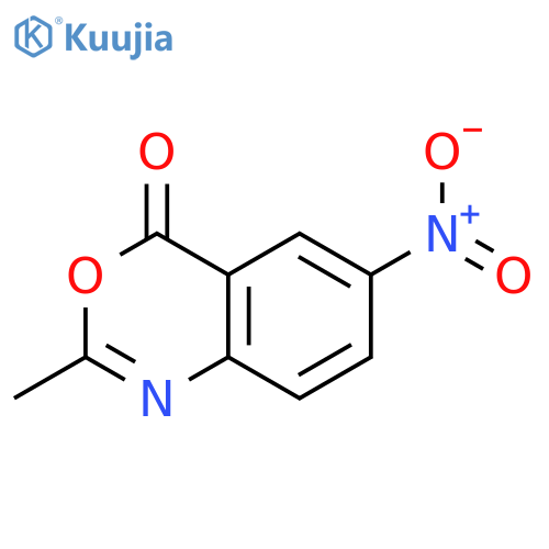4H-3,1-Benzoxazin-4-one, 2-methyl-6-nitro- structure