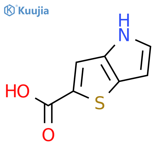 4H-Thieno3,2-bpyrrole-2-carboxylic Acid structure