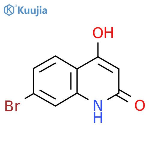 7-Bromoquinoline-2,4-diol structure