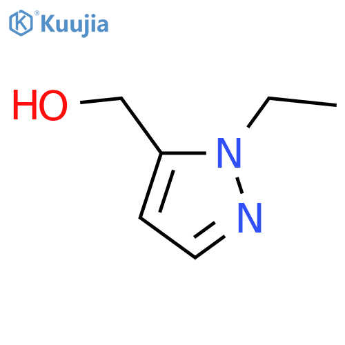 (1-Ethyl-1H-pyrazol-5-yl)methanol structure