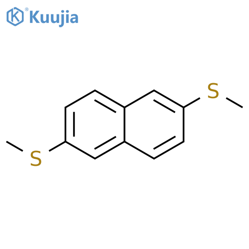 Naphthalene,2,6-bis(methylthio)- structure