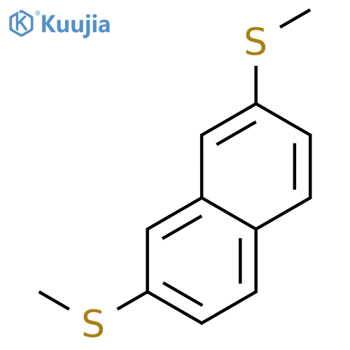2,7-Bis-(methylthio)naphthalene structure