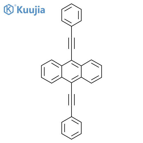 9,10-Bis(phenylethynyl)anthracene structure