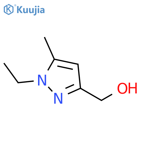 (1-Ethyl-5-methyl-1H-pyrazol-3-yl)-methanol structure