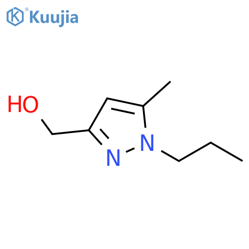 1H-Pyrazole-3-methanol, 5-methyl-1-propyl- structure