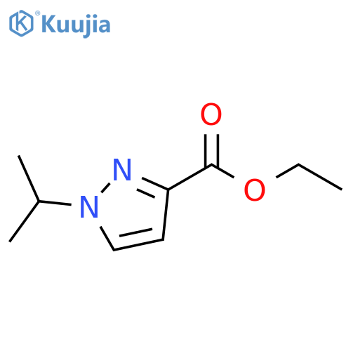 ethyl 1-isopropylpyrazole-3-carboxylate structure