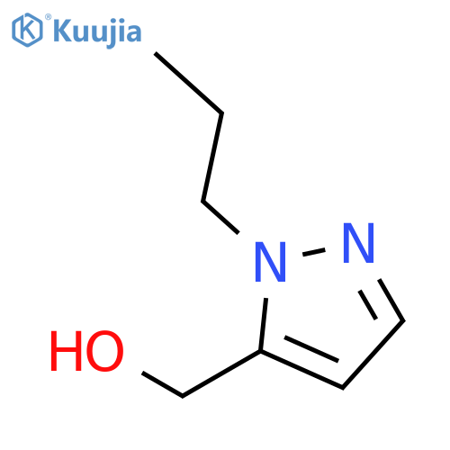 1-Propyl-1H-pyrazole-5-methanol structure