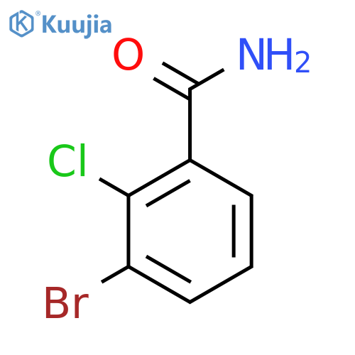 3-Bromo-2-chlorobenzamide structure