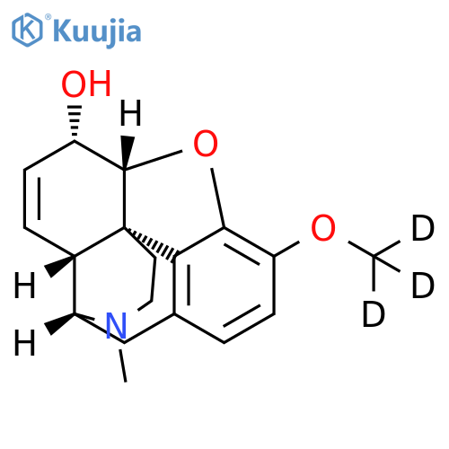 Codeine-d3 structure